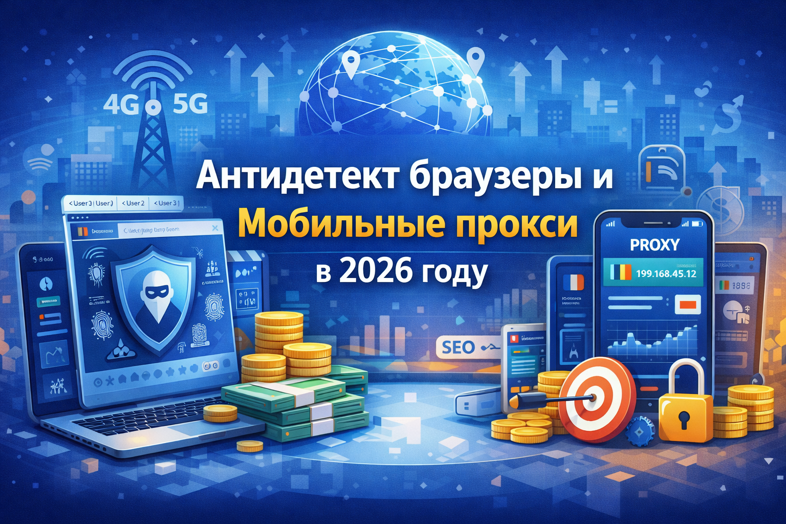 Антидетект браузеры и мобильные прокси в 2026 году