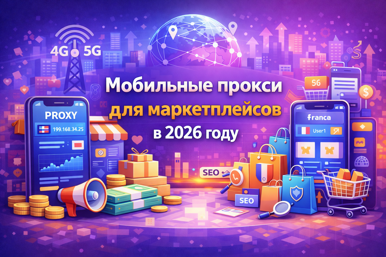 Мобильные прокси для маркетплейсов в 2026 году